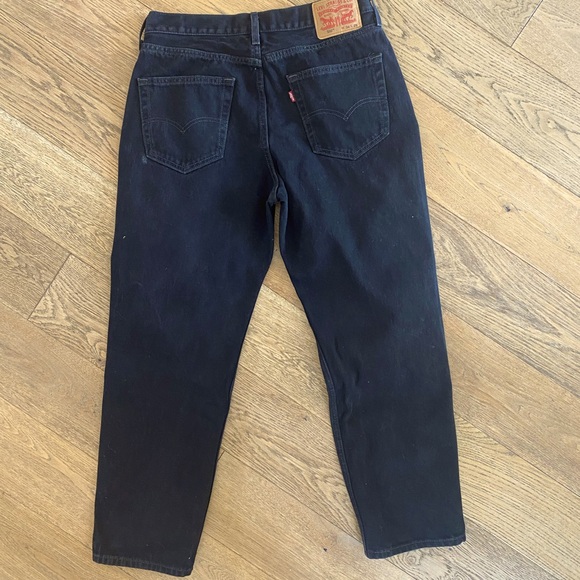 Levi 505, black, straight fit jean.  Size 34/29 - Picture 2 of 3